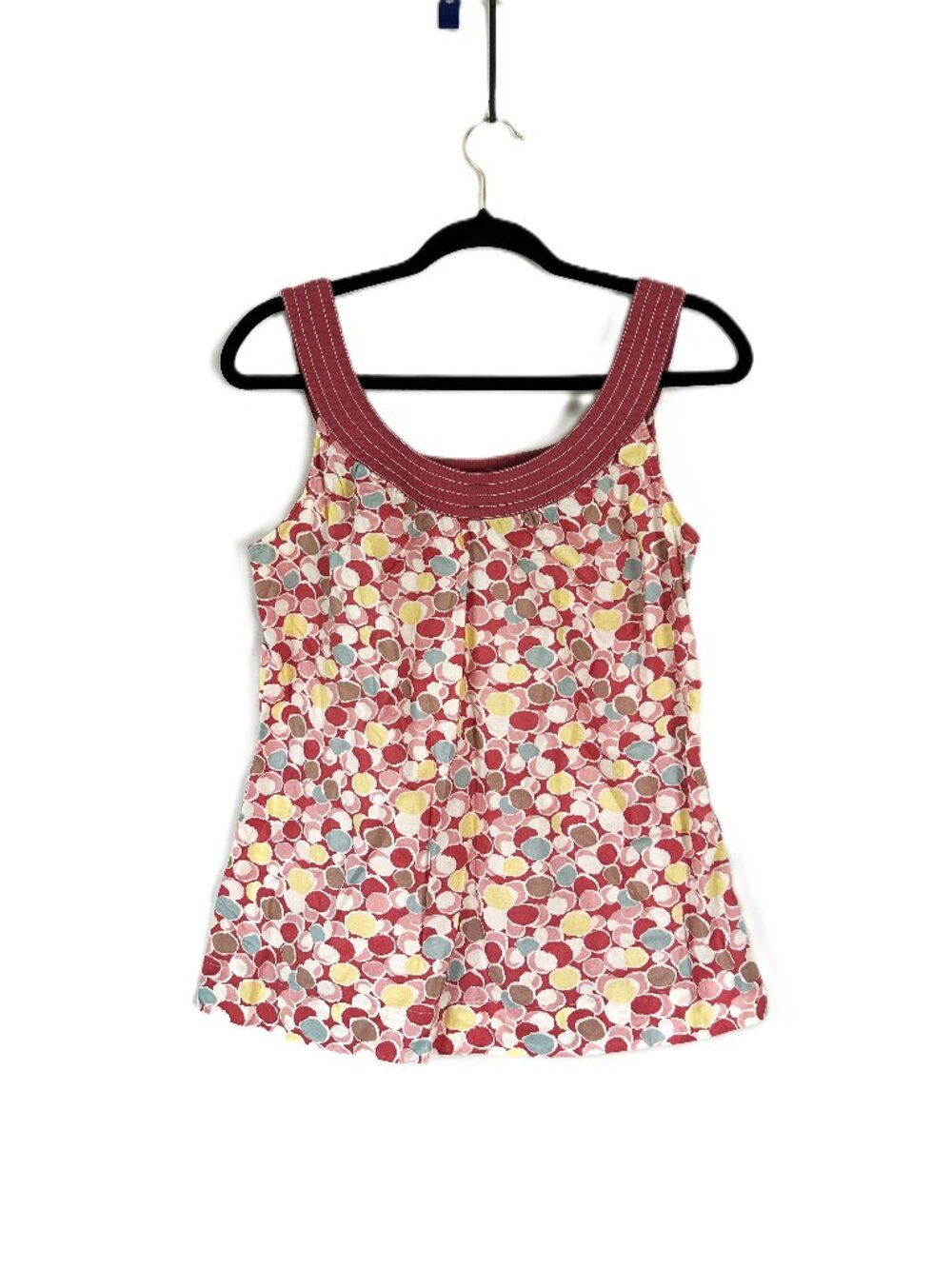 Boden Sleeveless Blouse Abstract Polka Dots 10